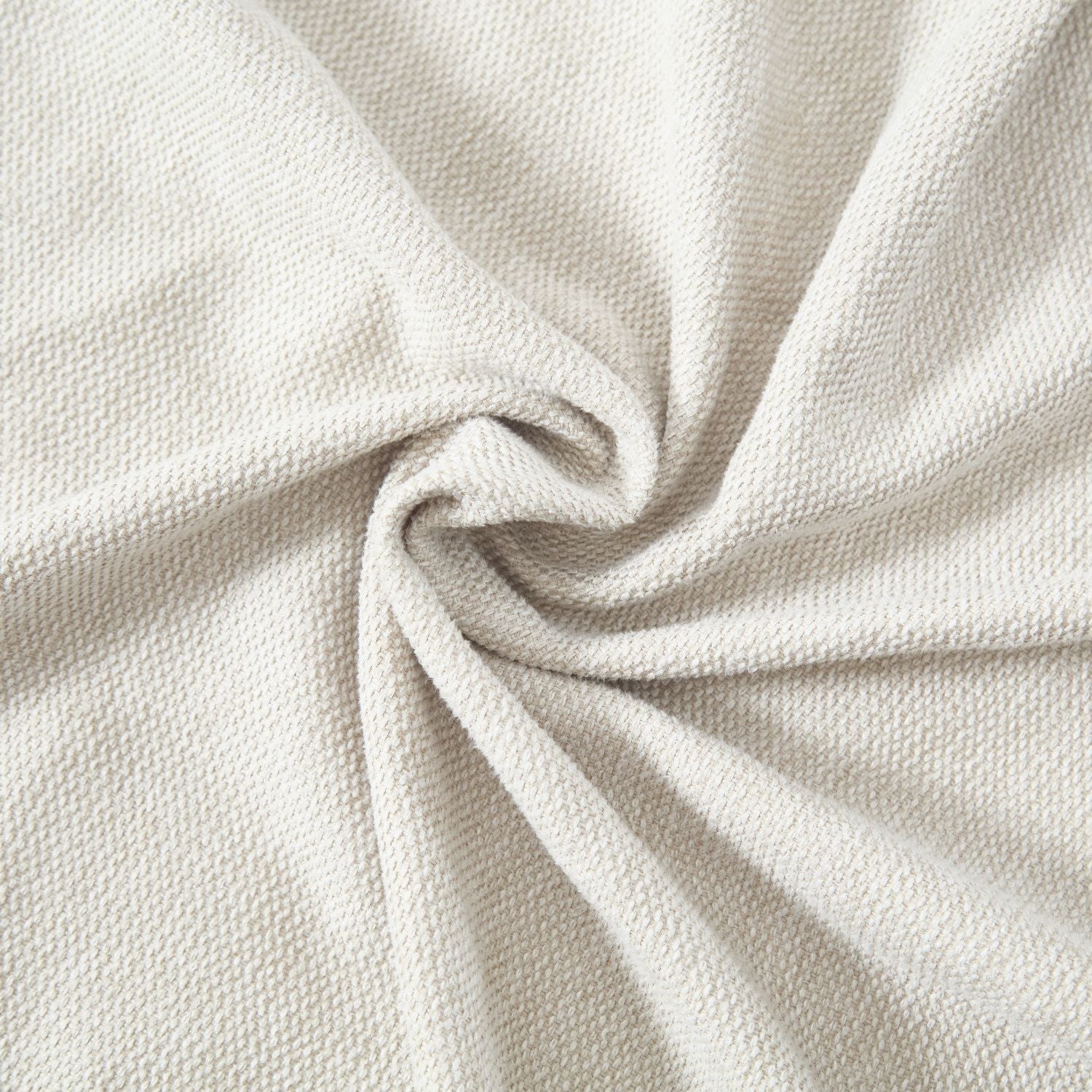 Beige soft linen fabric texture for sectional couches for living room upholstery