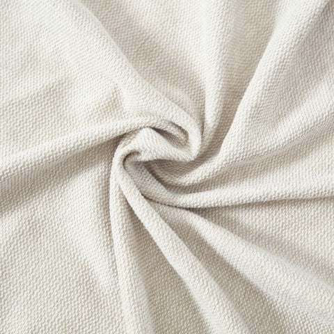 Beige soft linen fabric texture for sectional couches for living room upholstery